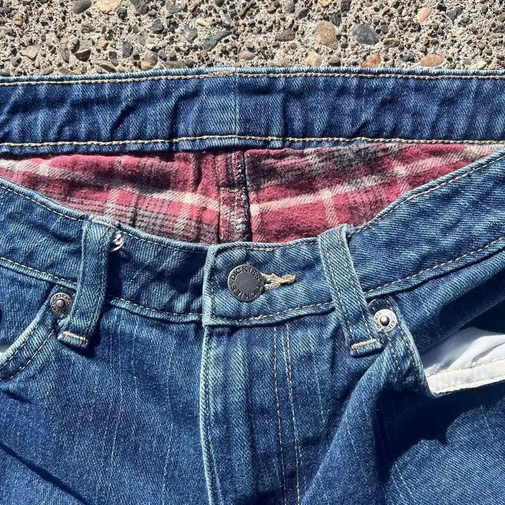 Dickies Flannel Lined Denim Jeans